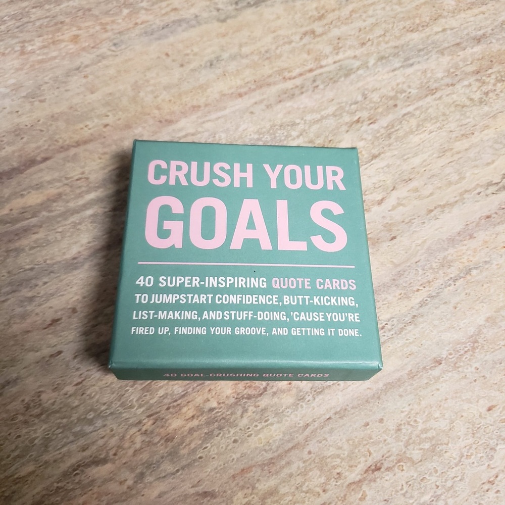 Crush your goals 40 super inspiring quote cards